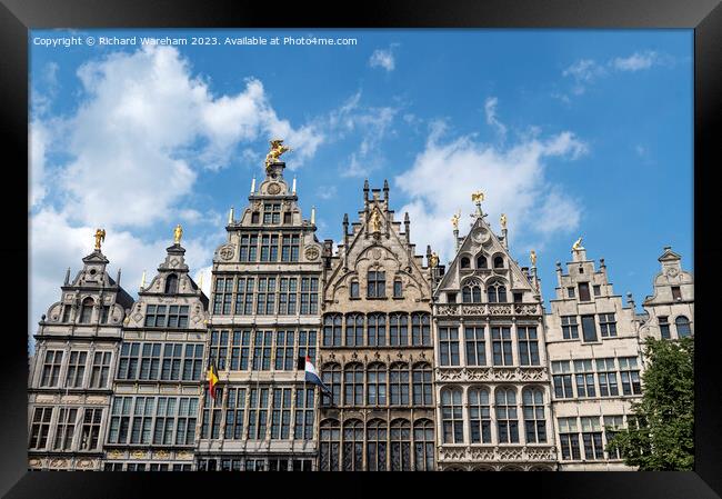 Grote Markt Framed Print by Richard Wareham