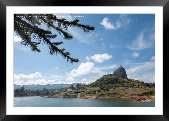 Guatape Colombia Framed Mounted Print by Richard Wareham
