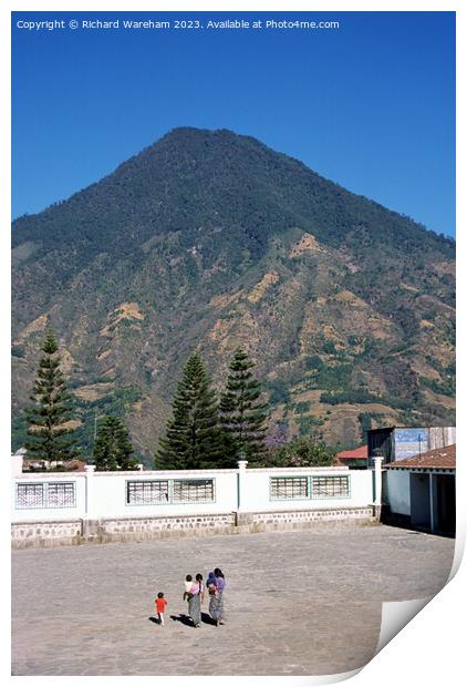 Santiago Atitlan Print by Richard Wareham