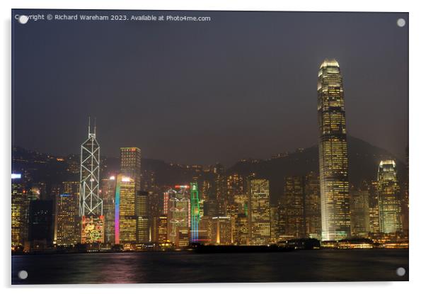 Hong Kong Acrylic by Richard Wareham