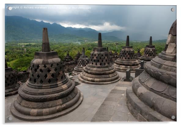 Borobudur Acrylic by Richard Wareham