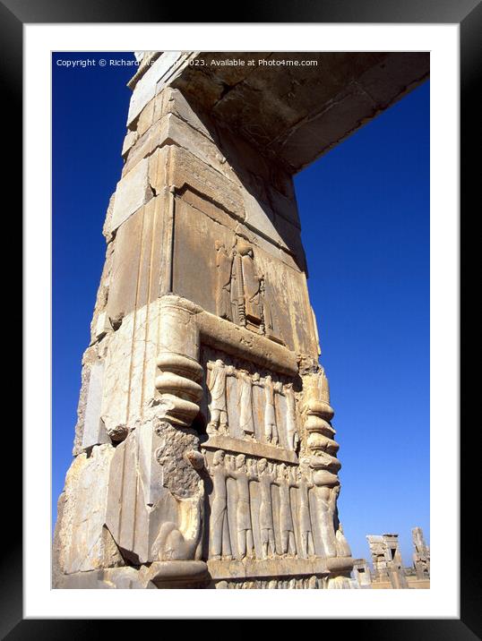 Persepolis Framed Mounted Print by Richard Wareham