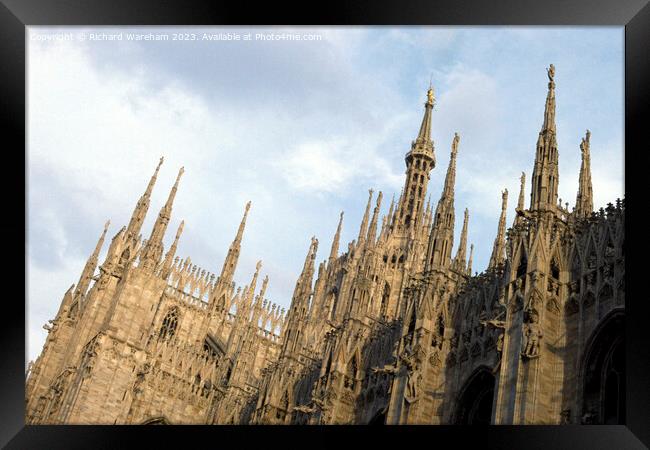  Duomo Milan Framed Print by Richard Wareham