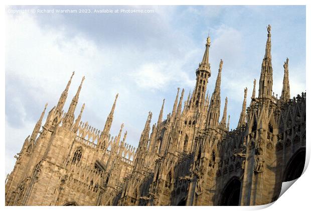  Duomo Milan Print by Richard Wareham