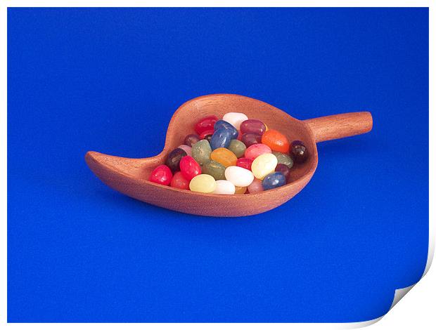 Jelly Beans in Bowl Print by Robert Gipson