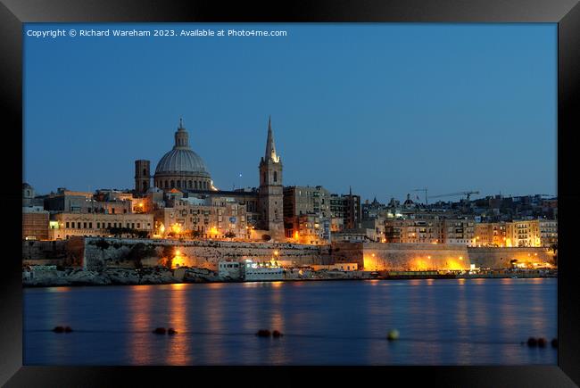 Malta Framed Print by Richard Wareham