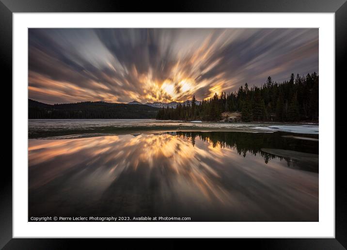 Ethereal Reverie, a Dramatic Long Exposure Sunrise at Pyramid Lake, Jasper Framed Mounted Print by Pierre Leclerc Photography