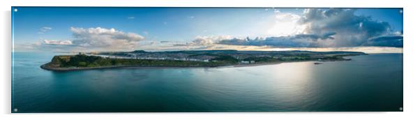 Scarborough North Bay Panorama Acrylic by Apollo Aerial Photography