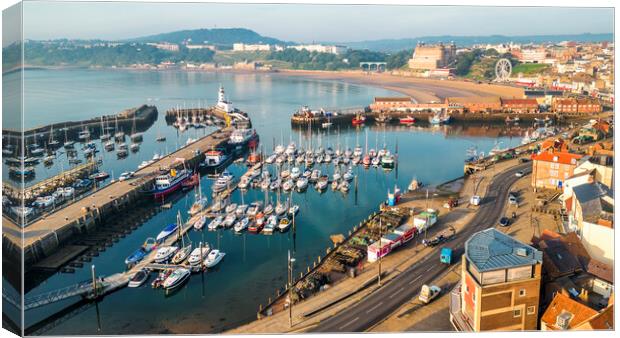 Scarborough North Yorkshire Coast Canvas Print by Tim Hill