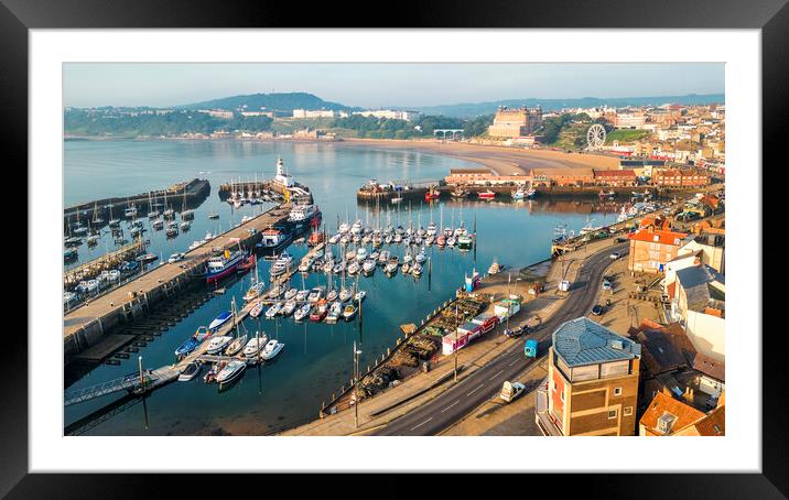 Scarborough North Yorkshire Coast Framed Mounted Print by Tim Hill