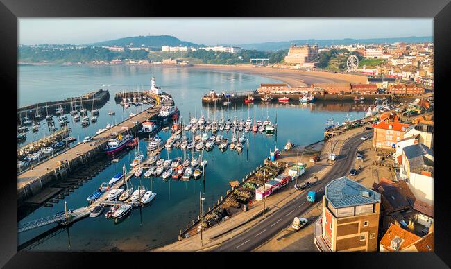 Scarborough North Yorkshire Coast Framed Print by Tim Hill