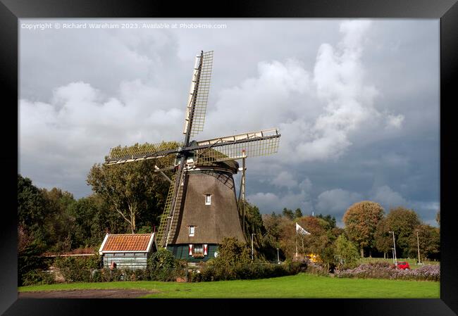 Riekermolen  Framed Print by Richard Wareham