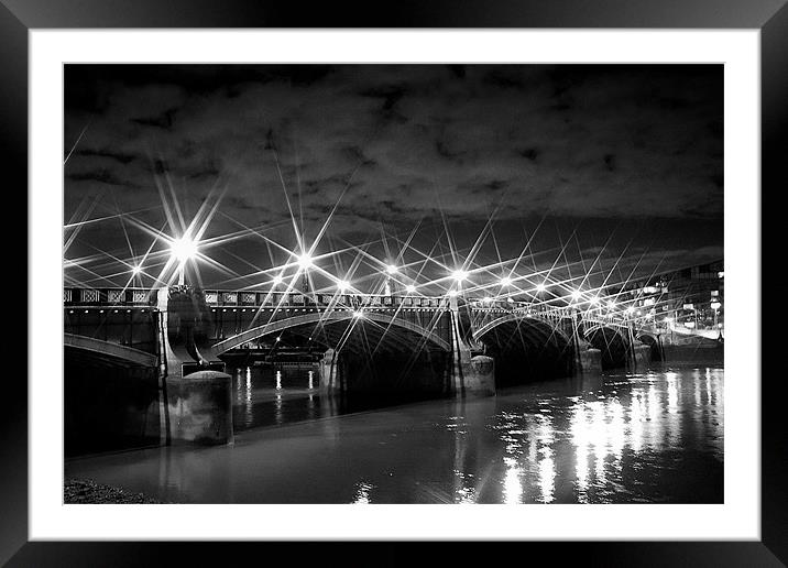 Way on Down South Londontown Framed Mounted Print by K7 Photography