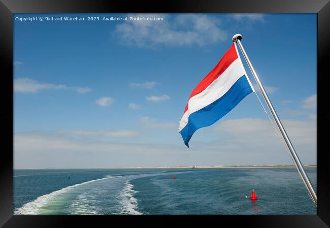 Wadden Sea Friesland Framed Print by Richard Wareham