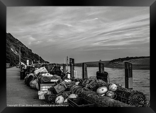 Fishing gear  Framed Print by Ian Stone