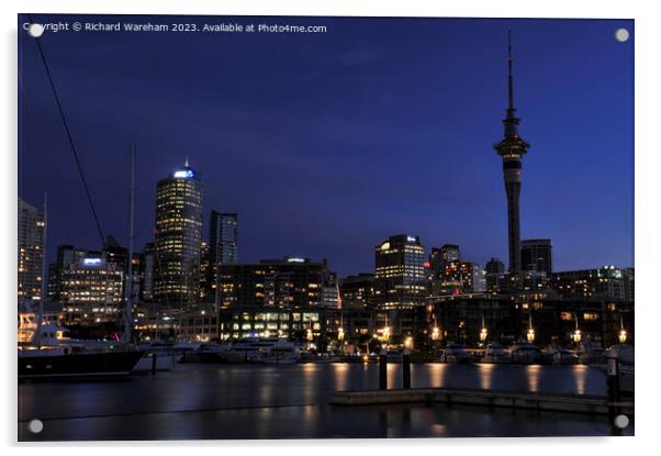 Auckland Acrylic by Richard Wareham