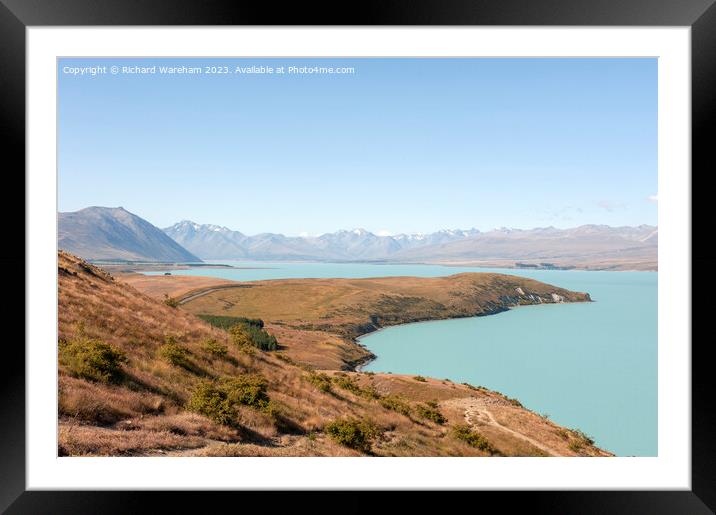 Lake Tekapo New Zealand  Framed Mounted Print by Richard Wareham