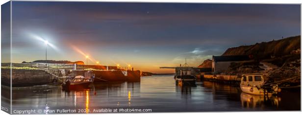 Ballintoy Harbour Canvas Print by Brian Fullerton