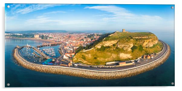 Scarborough Marine Drive Panoramic Acrylic by Tim Hill