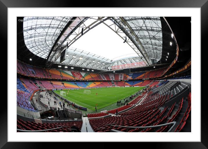 Amsterdam Arena GV Framed Mounted Print by Richard Wareham