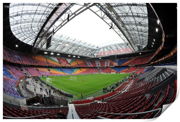 Amsterdam Arena GV Print by Richard Wareham