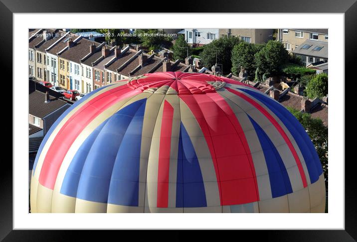 Bristol Balloon Fiesta Framed Mounted Print by Richard Wareham