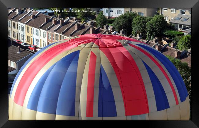 Bristol Balloon Fiesta Framed Print by Richard Wareham