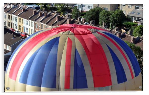 Bristol Balloon Fiesta Acrylic by Richard Wareham