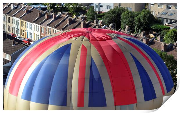Bristol Balloon Fiesta Print by Richard Wareham