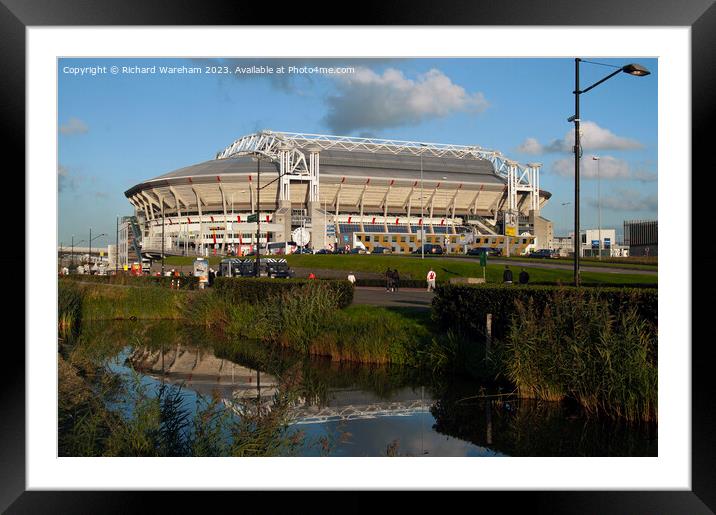 Amsterdam Arena Stadium, Framed Mounted Print by Richard Wareham
