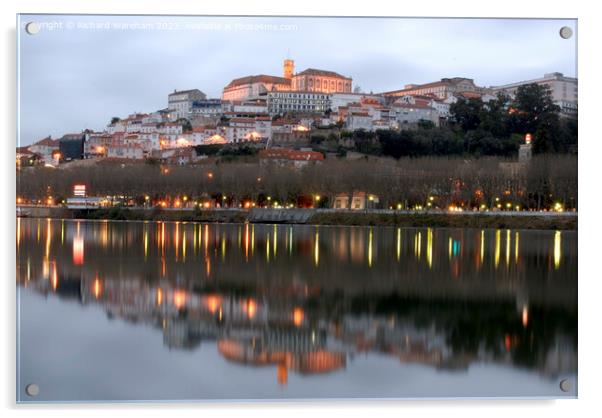 Coimbra Portugal  Acrylic by Richard Wareham
