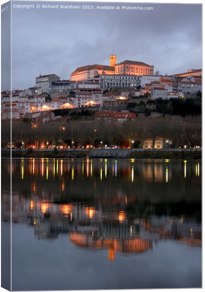 Coimbra Portugal  Canvas Print by Richard Wareham