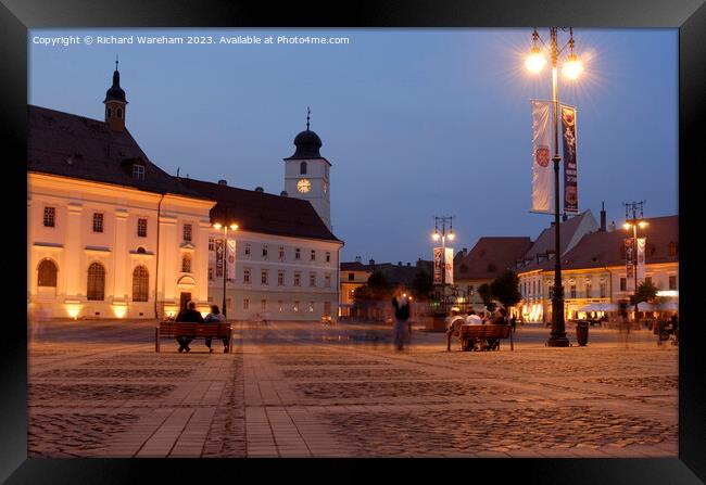 Sibiu Romania  Framed Print by Richard Wareham