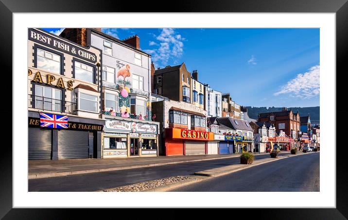 Scarborough Seafront Memories Framed Mounted Print by Tim Hill
