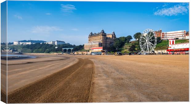 Scarborough Beach to Oliver's Mount Canvas Print by Tim Hill