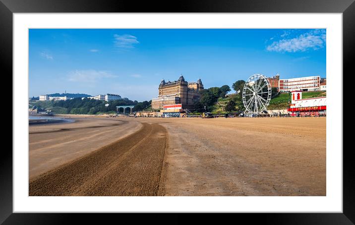 Scarborough Beach to Oliver's Mount Framed Mounted Print by Tim Hill