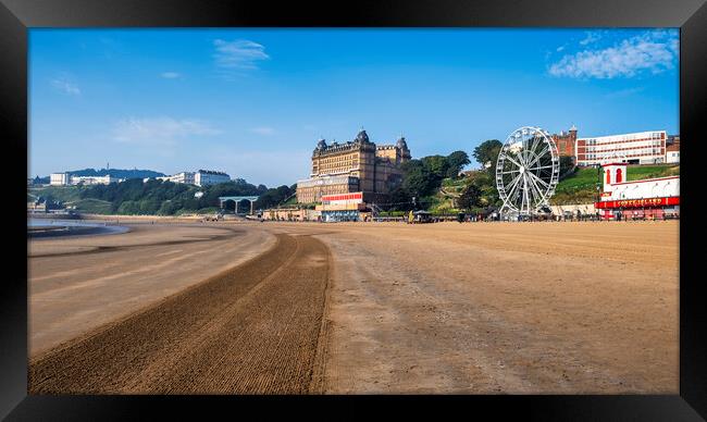 Scarborough Beach to Oliver's Mount Framed Print by Tim Hill