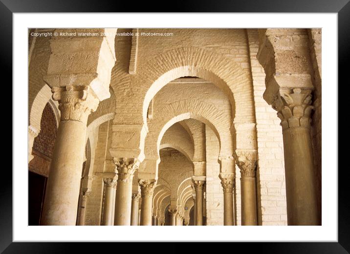  Great Mosque Kairouan Framed Mounted Print by Richard Wareham