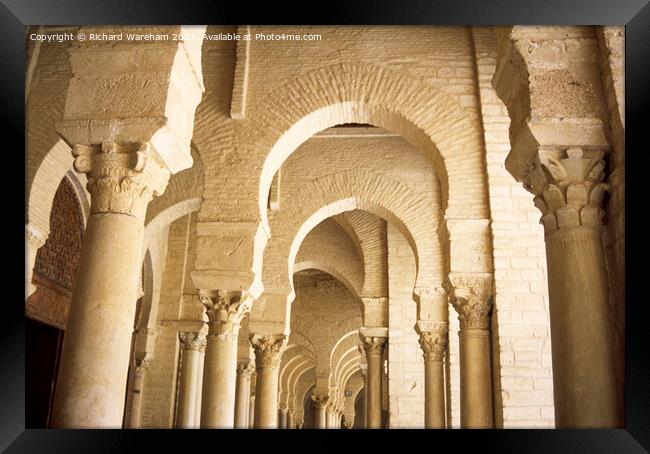  Great Mosque Kairouan Framed Print by Richard Wareham