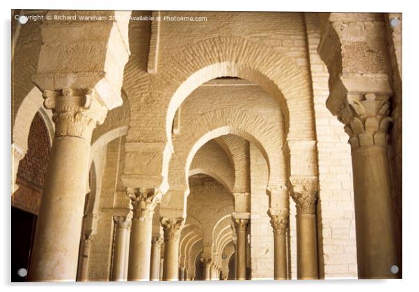  Great Mosque Kairouan Acrylic by Richard Wareham