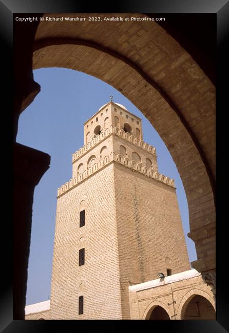Great Mosque Kairouan Framed Print by Richard Wareham