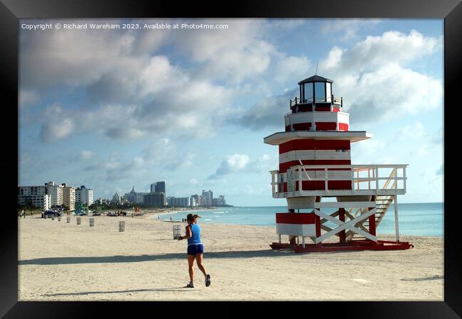 South Pointe Park Framed Print by Richard Wareham