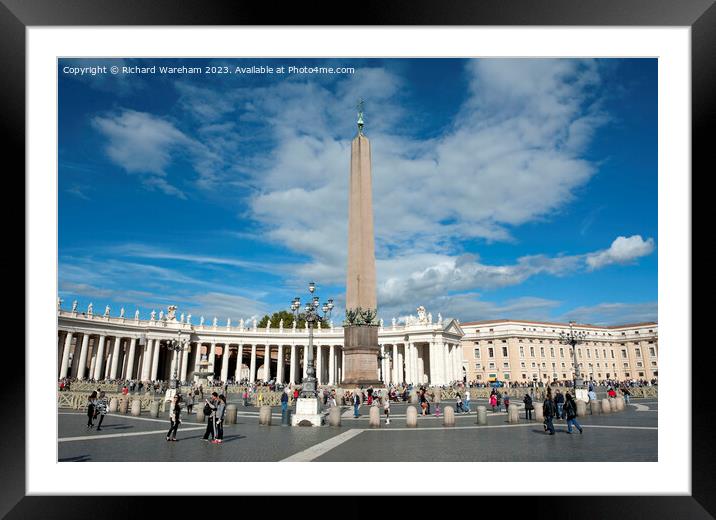 St Peters Square Framed Mounted Print by Richard Wareham
