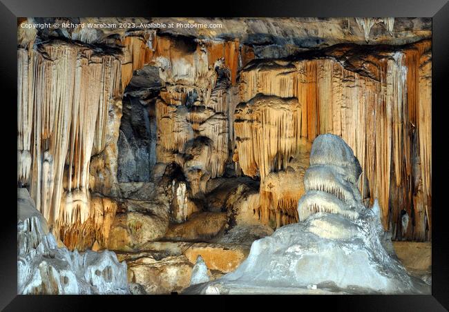 Cango caves Framed Print by Richard Wareham