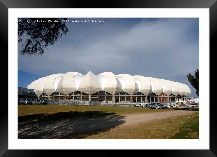 Port Elizabeth Stadium Framed Mounted Print by Richard Wareham