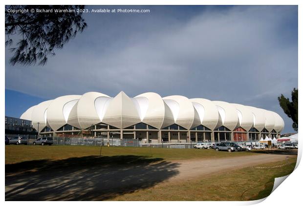 Port Elizabeth Stadium Print by Richard Wareham