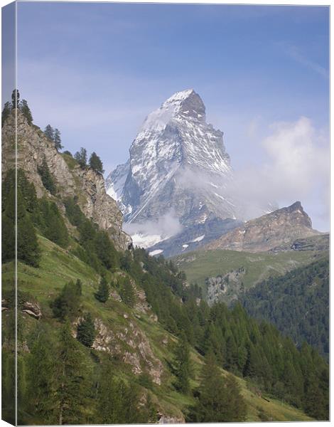The Matterhorn  Canvas Print by Shoshan Photography 