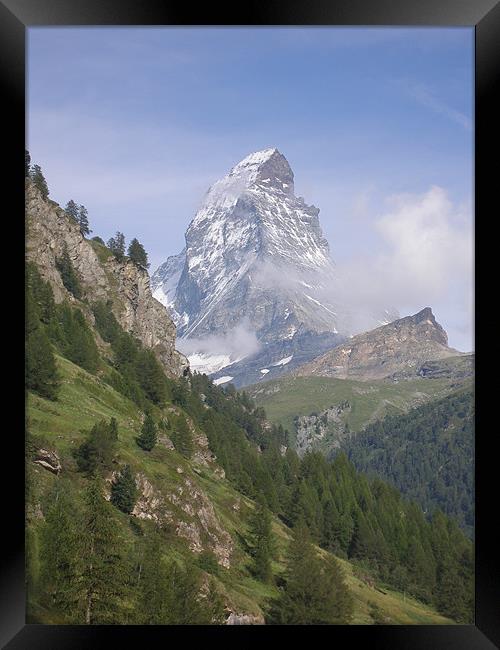 The Matterhorn  Framed Print by Shoshan Photography 