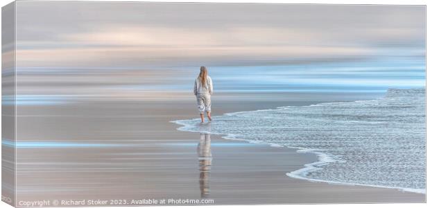 Contemplation Canvas Print by Richard Stoker