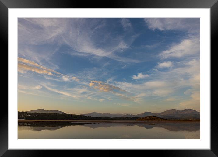 Skyscape over Snowdonia Framed Mounted Print by Rory Trappe